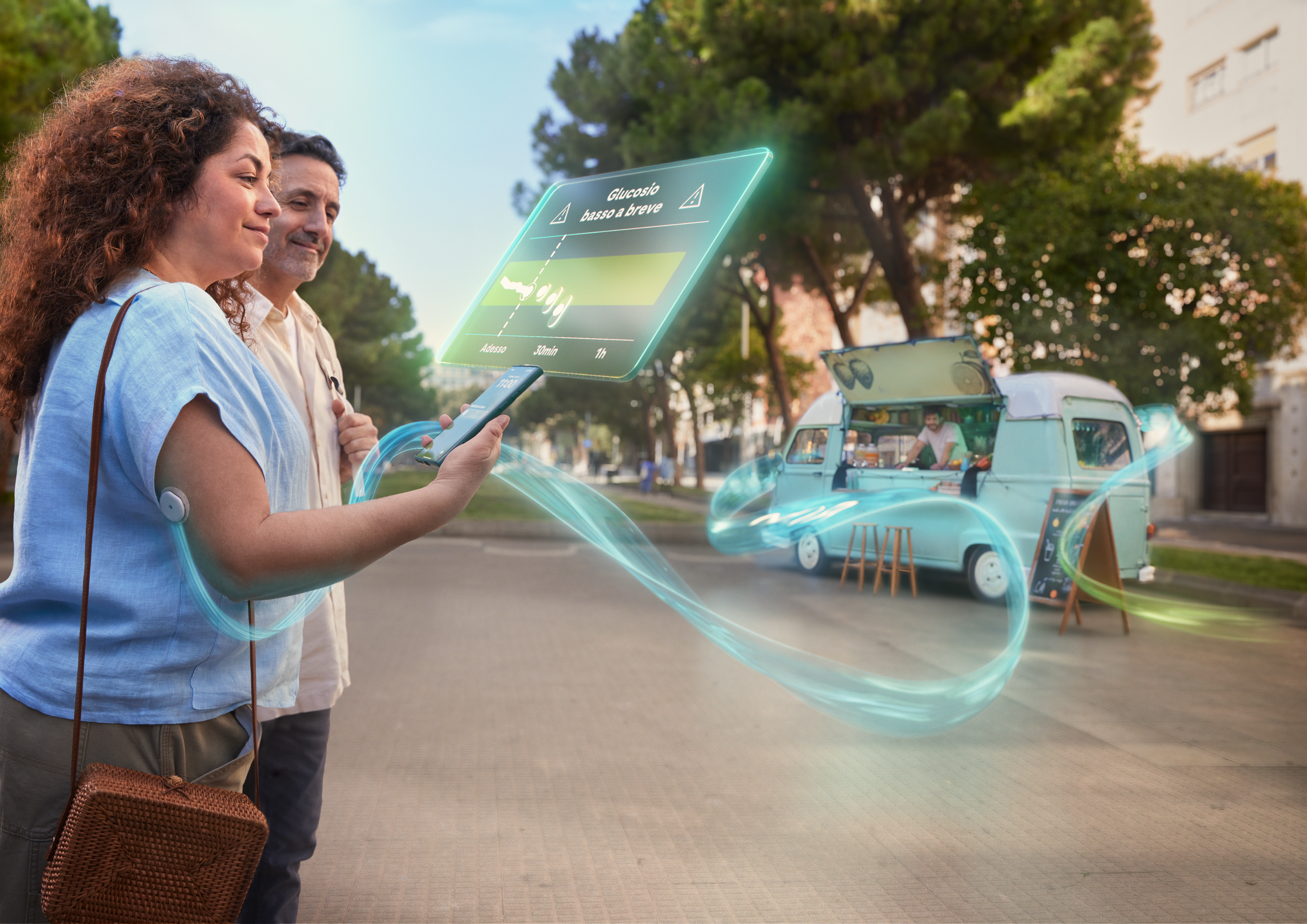 Ricevi una notifica quando è probabile che si verifichi un episodio di ipoglicemia nei 30 minuti successivi