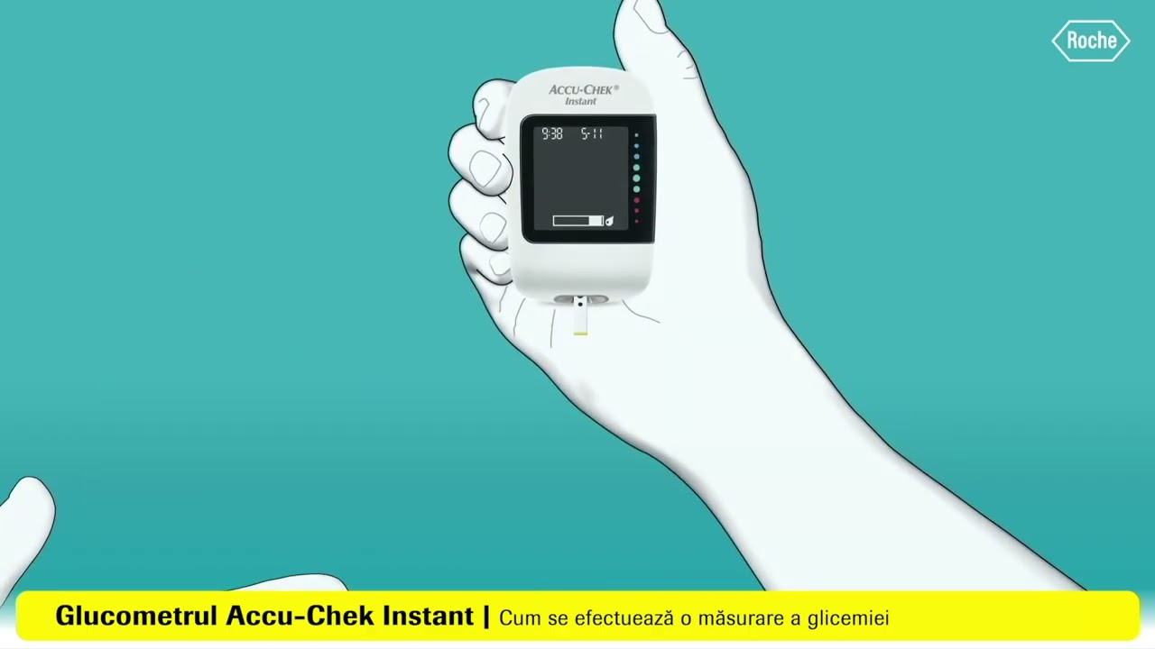 Accu-Chek Instant: instrucțiuni de utilizare (Istruzioni in rumeno)