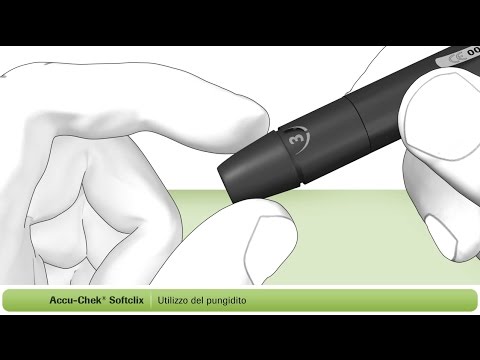 Utilizzo del pungidito Accu-Chek® Softclix