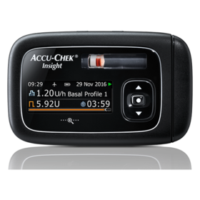 Il sistema di microinfusione Accu-Chek Insight.