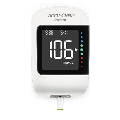 Il sistema per il monitoraggio glicemico Accu-Chek Instant.